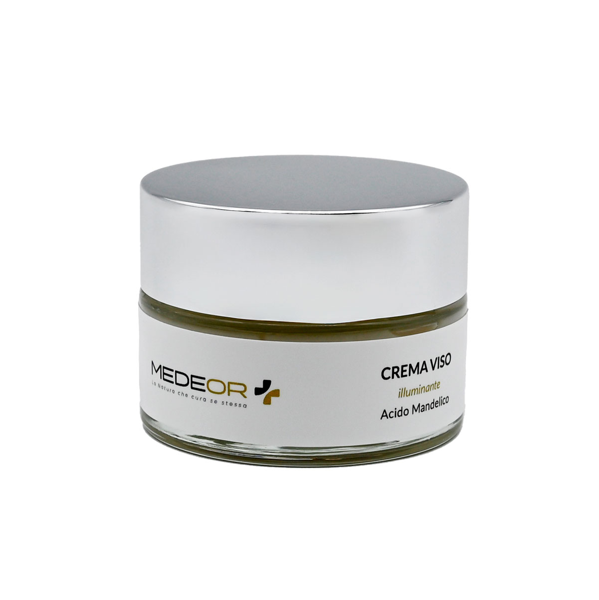 Crema viso all'acido mandelico illuminante Medeor